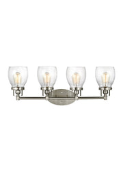 Belton 4-Light Bath Vanity Light in Brushed Nickel