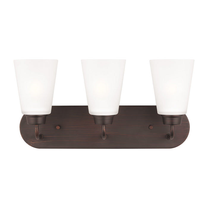 Kerrville Three Light Wall / Bath in Bronze