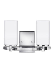 Alturas 2-Light Bath Vanity Light in Chrome