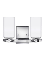 Alturas 2-Light Bath Vanity Light in Chrome