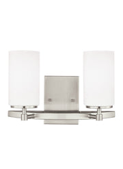 Alturas Two Light Wall / Bath in Brushed Nickel
