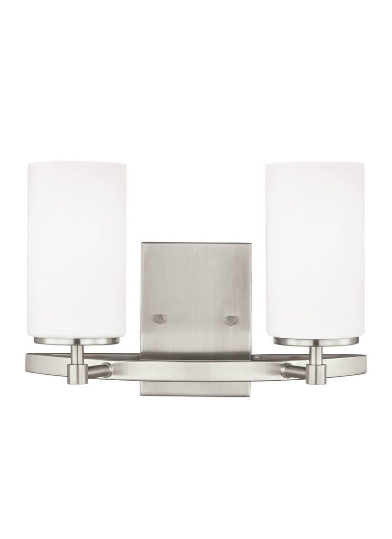 Alturas Two Light Wall / Bath in Brushed Nickel