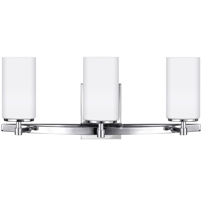 Alturas 3-Light Bath Vanity Light in Chrome