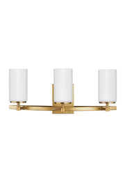 Alturas Three Light Wall / Bath in Satin Brass