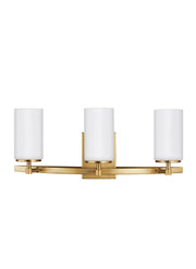 Alturas 3-Light Bath Vanity Light in Satin Brass