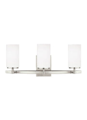 Alturas 3-Light Bath Vanity Light in Brushed Nickel