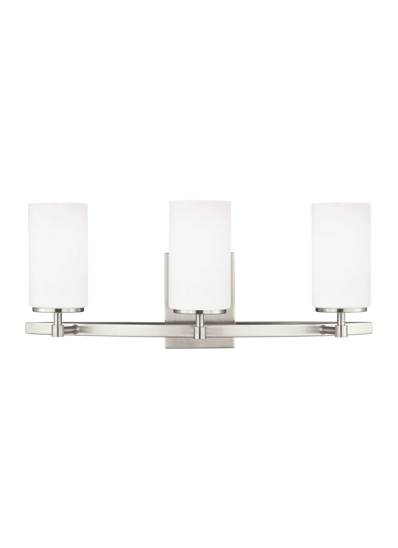 Alturas 3-Light Bath Vanity Light in Brushed Nickel