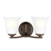 Emmons Two Light Wall / Bath in Bronze