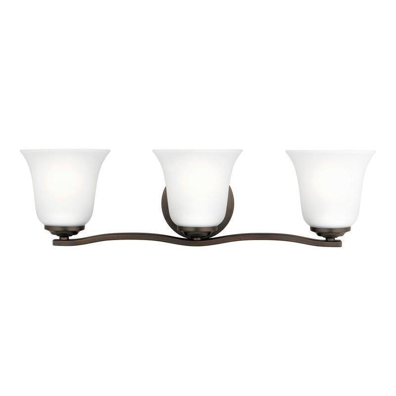 Emmons 3-Light Bath Vanity Light in Bronze