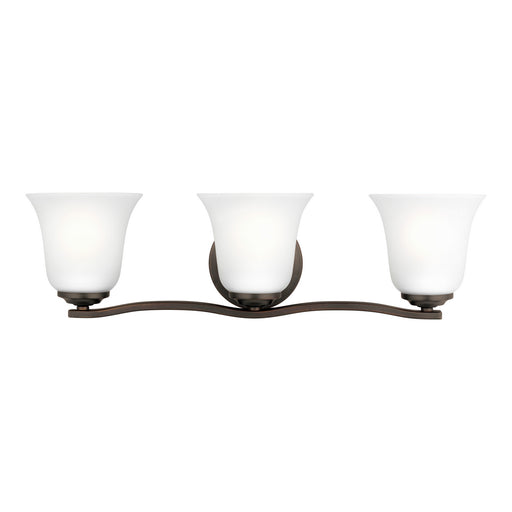 Emmons Three Light Wall / Bath in Bronze