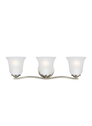 Emmons 3-Light Bath Vanity Light in Brushed Nickel