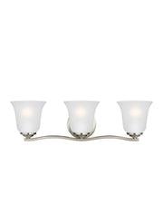 Emmons 3-Light Bath Vanity Light in Brushed Nickel