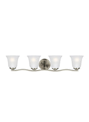Emmons 4-Light Bath Vanity Light in Brushed Nickel
