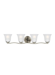 Emmons 4-Light Bath Vanity Light in Brushed Nickel