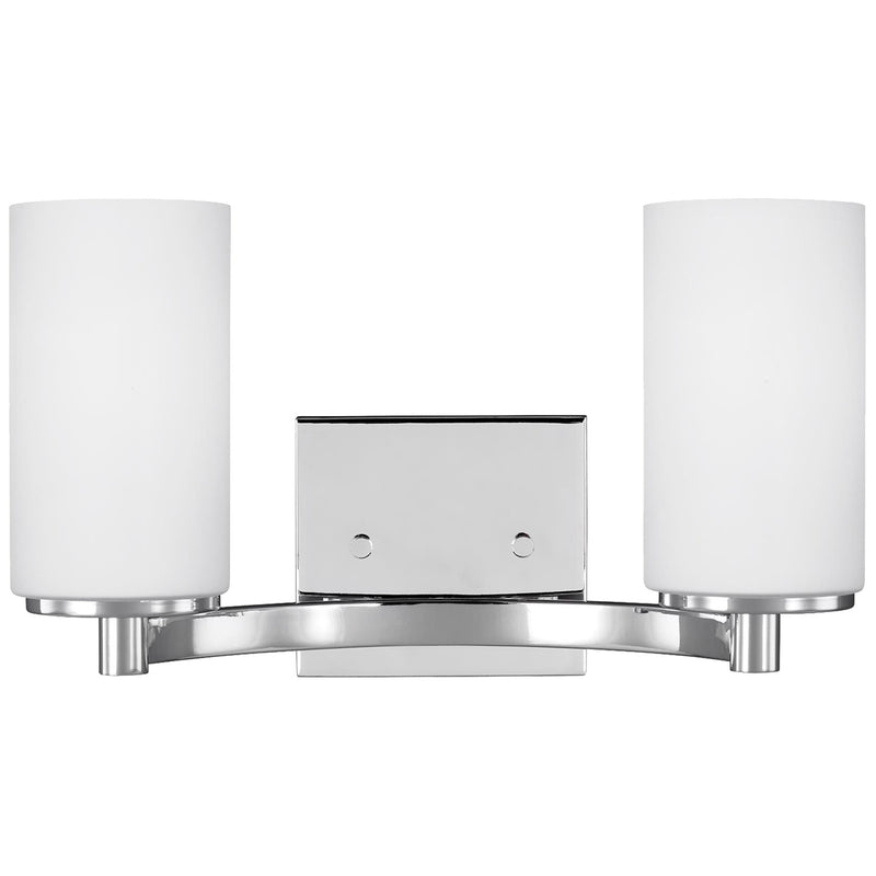 Hettinger Two Light Wall / Bath in Chrome