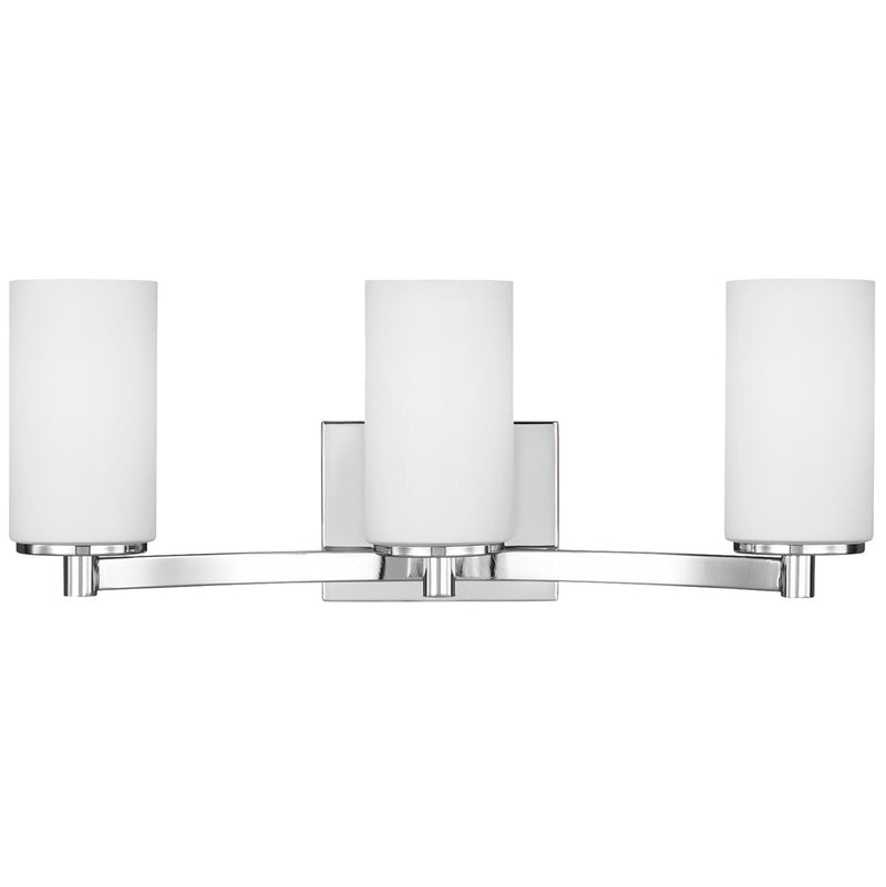 Hettinger 3-Light Bath Vanity Light in Chrome