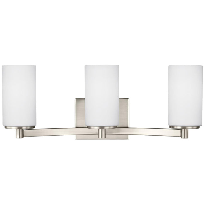 Hettinger Three Light Wall / Bath in Brushed Nickel