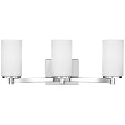 Hettinger 3-Light Bath Vanity Light in Chrome