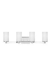 Hettinger 4-Light Bath Vanity Light in Chrome