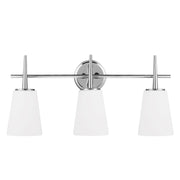 Driscoll 3-Light Bath Vanity Light in Chrome