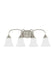 Holman Four Light Wall / Bath in Brushed Nickel