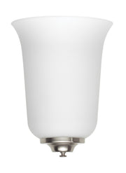 Nearu One Light Wall / Bath Sconce in Brushed Nickel