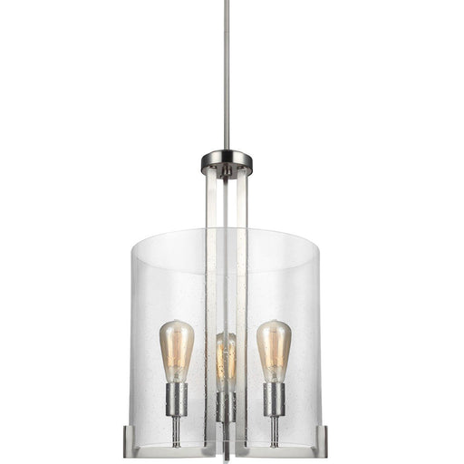 Dawes 3-Light Chandelier in Brushed Nickel