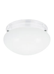 Webster Small Flush Mount in White