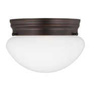Webster Small Flush Mount in Bronze