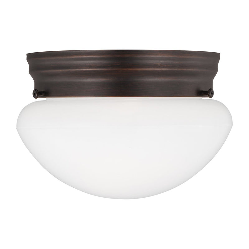 Webster Small Flush Mount in Bronze