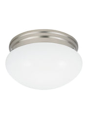 Webster Small Flush Mount in Brushed Nickel