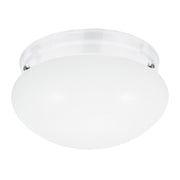 Webster 2-Light Flush Mount in White
