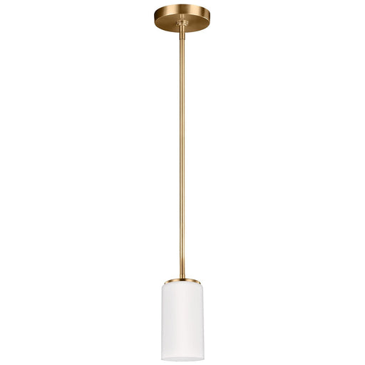 Alturas Mini Pendant in Satin Brass