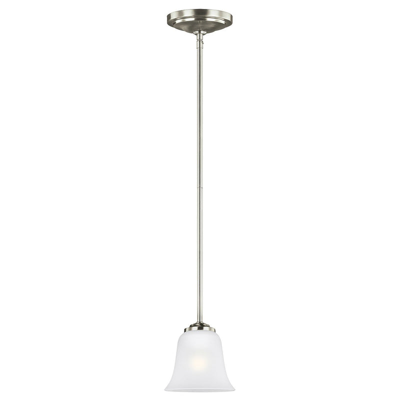 Emmons Mini Pendant in Brushed Nickel