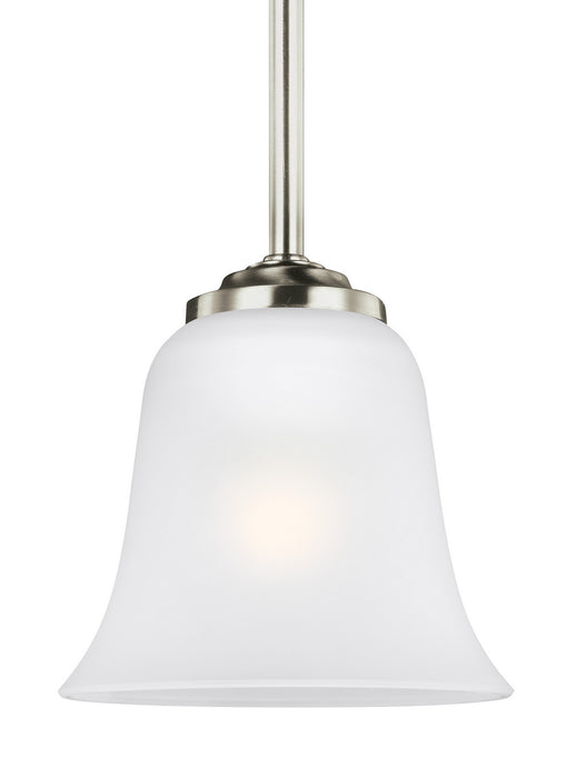 Emmons One Light Mini-Pendant in Brushed Nickel