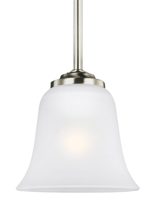 Emmons One Light Mini-Pendant in Brushed Nickel