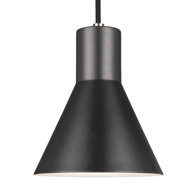 Towner Mini Pendant in Satin Brass