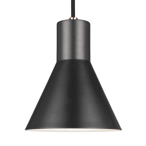 Towner Mini Pendant in Satin Brass