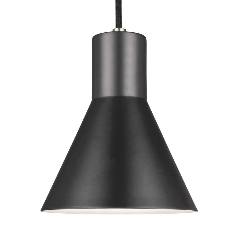 Towner Mini Pendant in Brushed Nickel