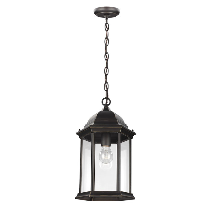 Sevier One Light Outdoor Pendant in Antique Bronze