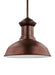 Fredricksburg LED Outdoor Pendant in Weathered Copper
