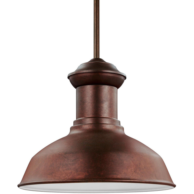 Fredricksburg Outdoor Pendant in Weathered Copper