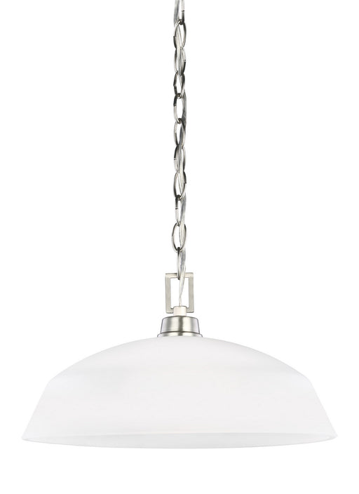 Kerrville One Light Pendant in Brushed Nickel