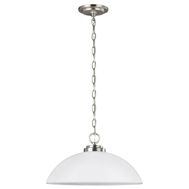 Oslo Pendant in Brushed Nickel
