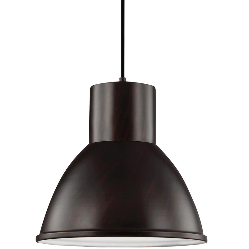 Division Street 15" Pendant in Bronze