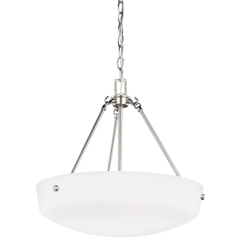Kerrville 3-Light Pendant in Brushed Nickel