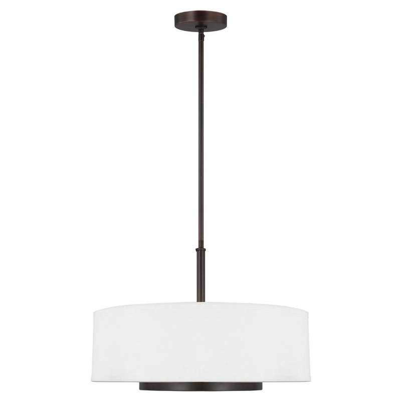 Nance 3-Light Pendant in Bronze