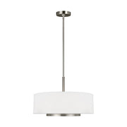 Nance 3-Light Pendant in Brushed Nickel