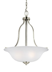 Emmons 3-Light Pendant in Brushed Nickel