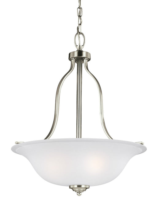 Emmons 3-Light Pendant in Brushed Nickel
